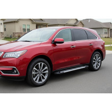 Бокові пороги Line (2 шт. Алюміній) для Acura MDX 2013-2020 рр