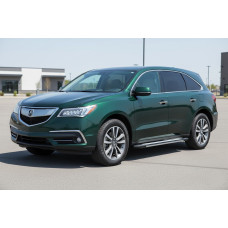 Бокові пороги Rainbow (2 шт. Алюміній) для Acura MDX 2013-2020 рр