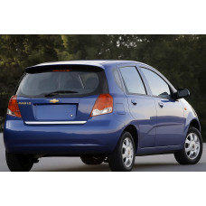 Кромка багажника (нерж.) HB для Chevrolet Aveo T200 2002-2008 рр