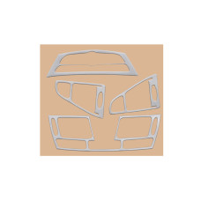 Накладки на панель (Meric Туреччина) алюміній для Renault Laguna 2007-2015 рр