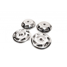 Ковпаки з нержавійки ОЕМ (2 катковий 4 шт) для мерседес Sprinter W906 2006-2018 рр