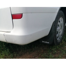 Брызговики Premium (Турция, мягкие) 2 Брызговика для мерседес Vito W638 1996-2003 гг