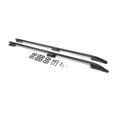 Рейлінги OmsaLine Sport (2 шт чорні) коротка база для Ford Transit 2014- рр