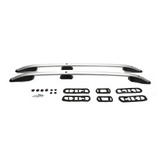 Рейлінги OmsaLine Elegance (2 шт сірі) для Subaru XV 2011-2017 рр