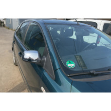 Накладки на дзеркала (2 шт) полірована нержавіюча сталь для Ford Fusion 2002-2009 рр