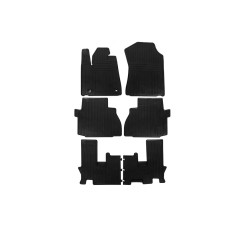 Гумові килимки (3 ряди Stingray Premium) для Toyota Sequoia 2007-2022 рр