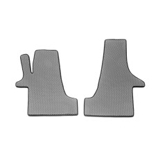 Килимки EVA (сірі передні для 2 -2026 1) для Volkswagen T5 2010-2015 рр