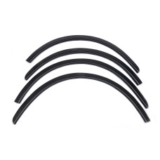 Накладки на арки (4 шт чорні) ABS пластик для Renault Sandero 2007-2013 рр