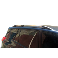 Рейлінги Хром Турецькі Коротка база Пластикові ніжки для Toyota Rav 4 2006-2013 рр