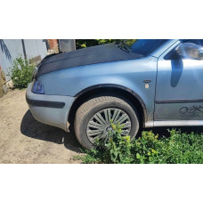 Накладки на арки (4 шт чорні) ABS пластик для Skoda Octavia I Tour A4 1996-2010 рр