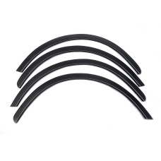 Накладки на арки (4 шт чорні) ABS пластик для Skoda Fabia 2000-2007 рр