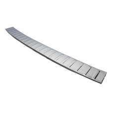 Накладка на задній бампер Carmos (нерж) для Skoda Kamiq 2019- рр