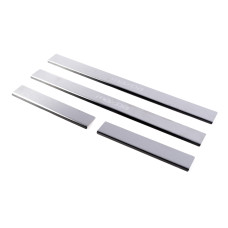 Накладка на пороги Carmos (4 шт нерж) V-2 для Mazda 6 2003-2008 рр