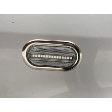 Хром накладки на поворотники OmsaLine (2 шт нерж) для Volkswagen Caddy 2010-2015 рр