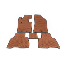 Килимки 2012-2014 (EVA цегляні) для Kia Sorento II XM рр