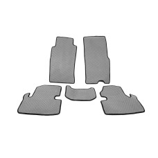 Килимки EVA (сірі) Довгий 5 штук (передні і задні) для Nissan Patrol Y60 1988-1997 рр