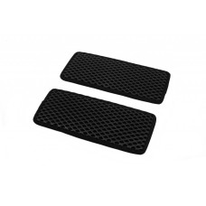 Поліуретанові килимки на пороги (2 шт EVA чорні) для Peugeot Boxer 2006-2025 рр