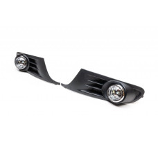 Протитуманки із вставками (з LED лампою) для Volkswagen Golf 6 2008-2014 рр