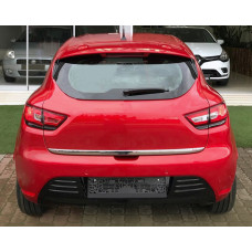 Кромка багажника (нерж) Carmos - Турецька сталь для Renault Clio V 2019- рр
