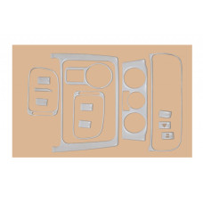 Накладки на панель Алюміній для Volkswagen Polo 2010-2017 рр