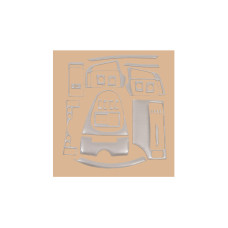 Накладки на панель (2013-2026) Алюміній для Toyota Verso рр