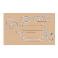 Накладки на панель Алюміній для Hyundai I-20 2014-2020 рр