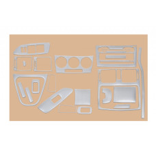 Накладки на панель Алюміній для Toyota Auris 2007-2012 рр