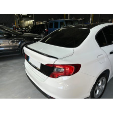 Спойлер LIP (Sunplex чорний) (119 1см *5 5см) для Fiat Tipo 2016- рр