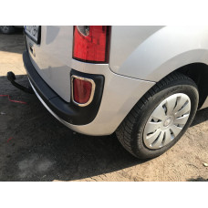 Обведення заднього рефлектора (2 шт, нерж) для мерседес Citan 2013-2021 рр