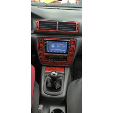 Накладки на панель 2004-2005 Чорний рояль для Volkswagen Passat B5 рр