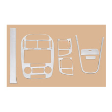 Накладки на панель 2006-2009 Алюміній клімат для Kia Cerato 1 рр