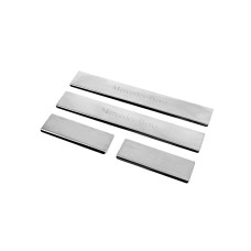 Накладки на пороги Carmos V1 (4 шт, нерж.) для мерседес ML W164 2005-2011 рр