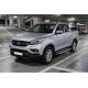 Бокові пороги RedLine (2 шт., Алюміній) для SsangYong Musso ІІ 2018- рр