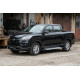 Бокові пороги Vision New Grey (2 шт., Алюміній) для SsangYong Musso ІІ 2018- рр