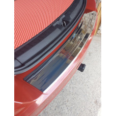 Накладка на задній бампер Carmos (нерж) для Dodge Journey 2008-2020 рр