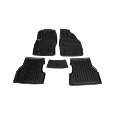 Килимки Stingray 3D (5 шт поліуретан) для Ford Focus II 2008-2011 рр