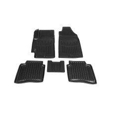 Килимки Stingray 3D (5 шт поліуретан) для Hyundai Accent 2017-2023 рр