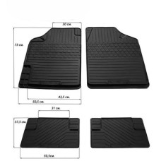 Універсальні килимки (4 шт Stingray Premium)