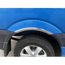 Накладки на арки вузькі (4 шт, нерж) Carmos - Турецька сталь для мерседес Sprinter W906 2006-2018 рр