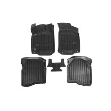 Килимки Stingray 3D (5 шт поліуретан) для Volkswagen Bora 1998-2004 рр