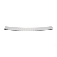 Накладка на задній бампер Carmos (нерж) для Volkswagen Caddy 2020- рр