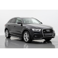 Бокові пороги Sunrise (2 шт., Алюміній) для Ауди Q3 2011-2019 рр