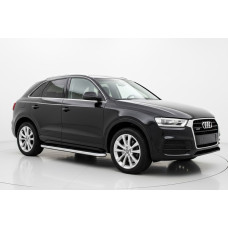 Бокові пороги Tayga (2 шт., Алюміній) для Ауди Q3 2011-2019 рр