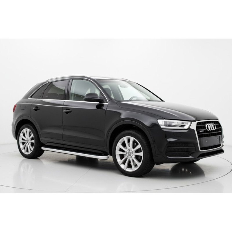 Бокові пороги Tayga (2 шт., Алюміній) для Ауди Q3 2011-2019 рр