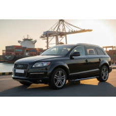 Бокові пороги Sunrise (2 шт., Алюміній) для Ауди Q7 2005-2015 рр