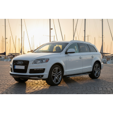 Бокові пороги Rainbow (2 шт., Алюміній) для Ауди Q7 2005-2015 рр