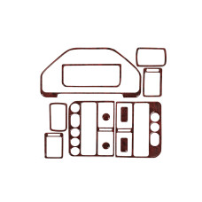 Накладки на панель (1991-1996) Дерево для Peugeot 106 рр