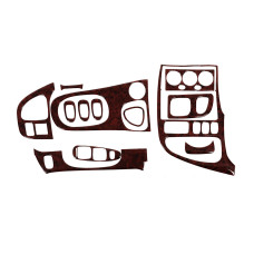 Декор на панель Темне дерево для Kia Shuma 1998-2001 рр