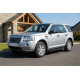 Бокові пороги Allmond Black (2 шт., Алюміній) для Land Rover Freelander II 2006-