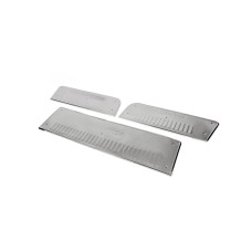 Накладки на внутрішні пороги (Carmos V3) 3 шт Carmos - Турецька сталь для Volkswagen Crafter 2006-2016 рр